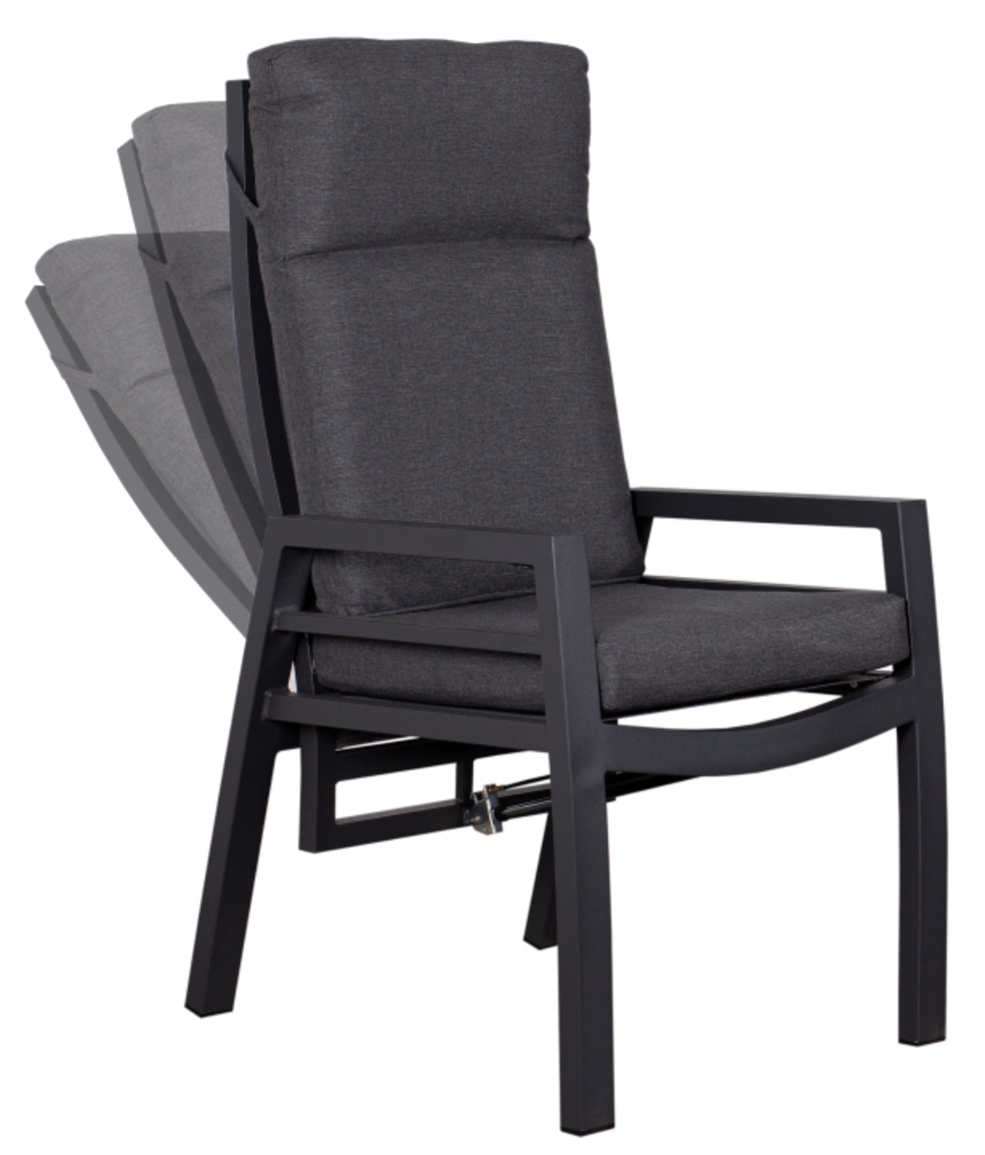 Montana Dining Relaxsessel Aluminium / Textilene