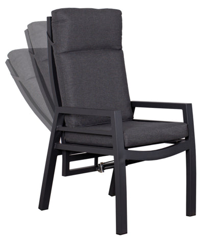 Montana Dining Relaxsessel Aluminium / Textilene