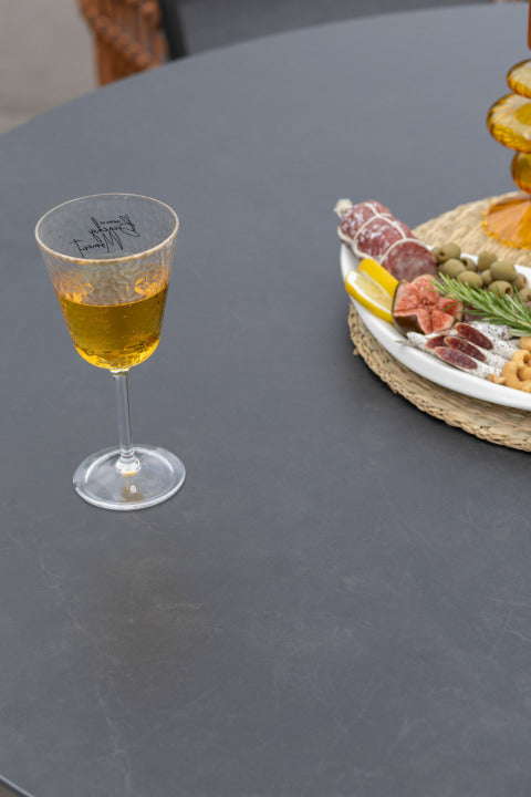 Livingston Tisch rund 120 cm dark grey