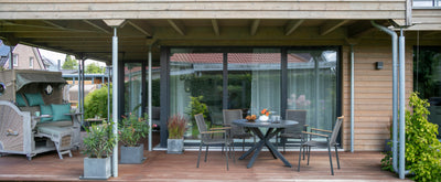 Livingston Tisch rund 120 cm dark grey