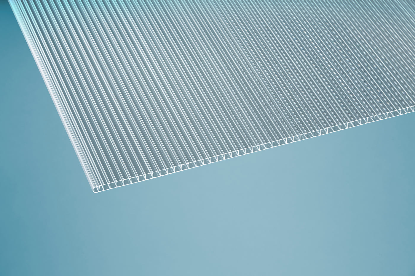 10 mm Lexan Polycarbonat Hohlkammerplatten in klar
