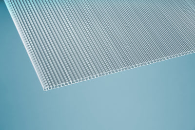 10 mm Lexan Polycarbonat Hohlkammerplatten in klar