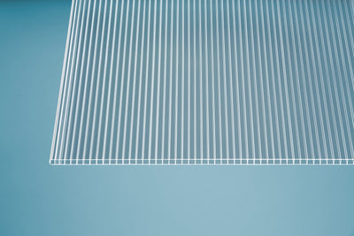 10 mm Lexan Polycarbonat Hohlkammerplatten in klar