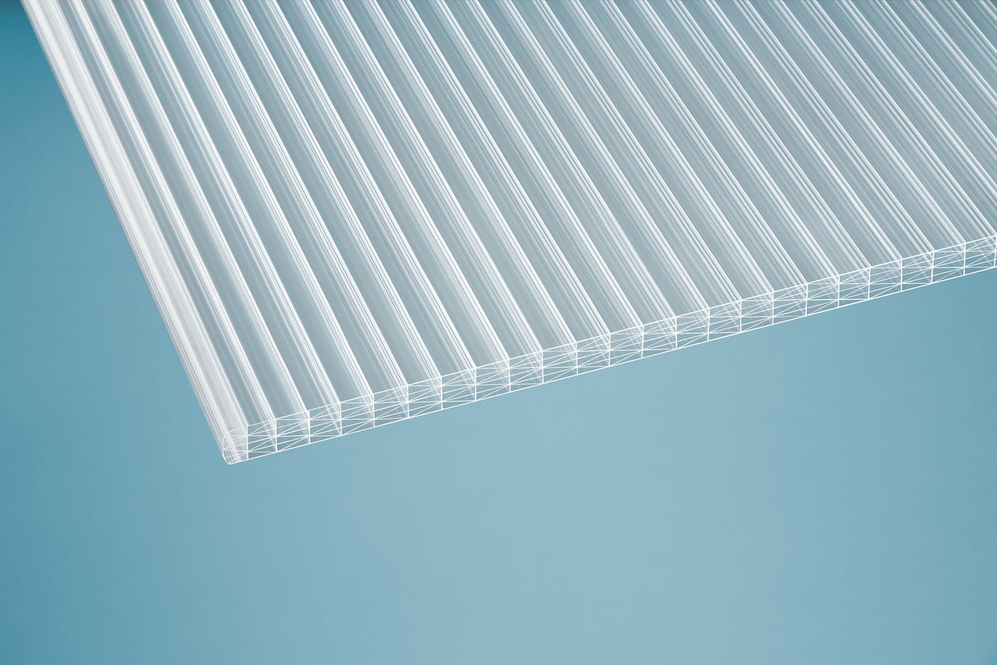 25 mm Lexan Polycarbonat Hohlkammerplatten thermo in klar
