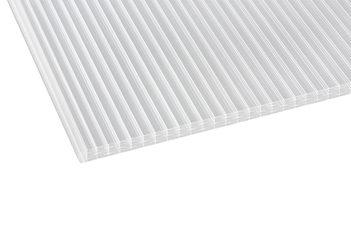 25 mm Lexan Polycarbonat Hohlkammerplatten thermo in klar