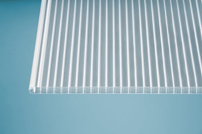 25 mm Lexan Polycarbonat Hohlkammerplatten thermo in klar
