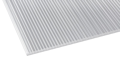 16 mm Polycarbonat Hohlkammerplatten X-Struktur in KLAR oder OPAL
