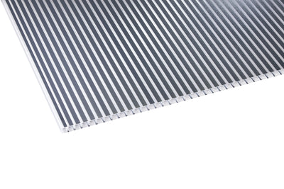 16 mm Polycarbonat Hohlkammerplatten gestreift "Zebrastyle"