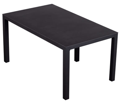 Dakota Tisch 160 x 90 cm dark grey