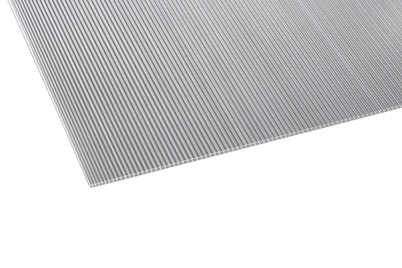 6 mm Polycarbonat Hohlkammerplatte in Klar