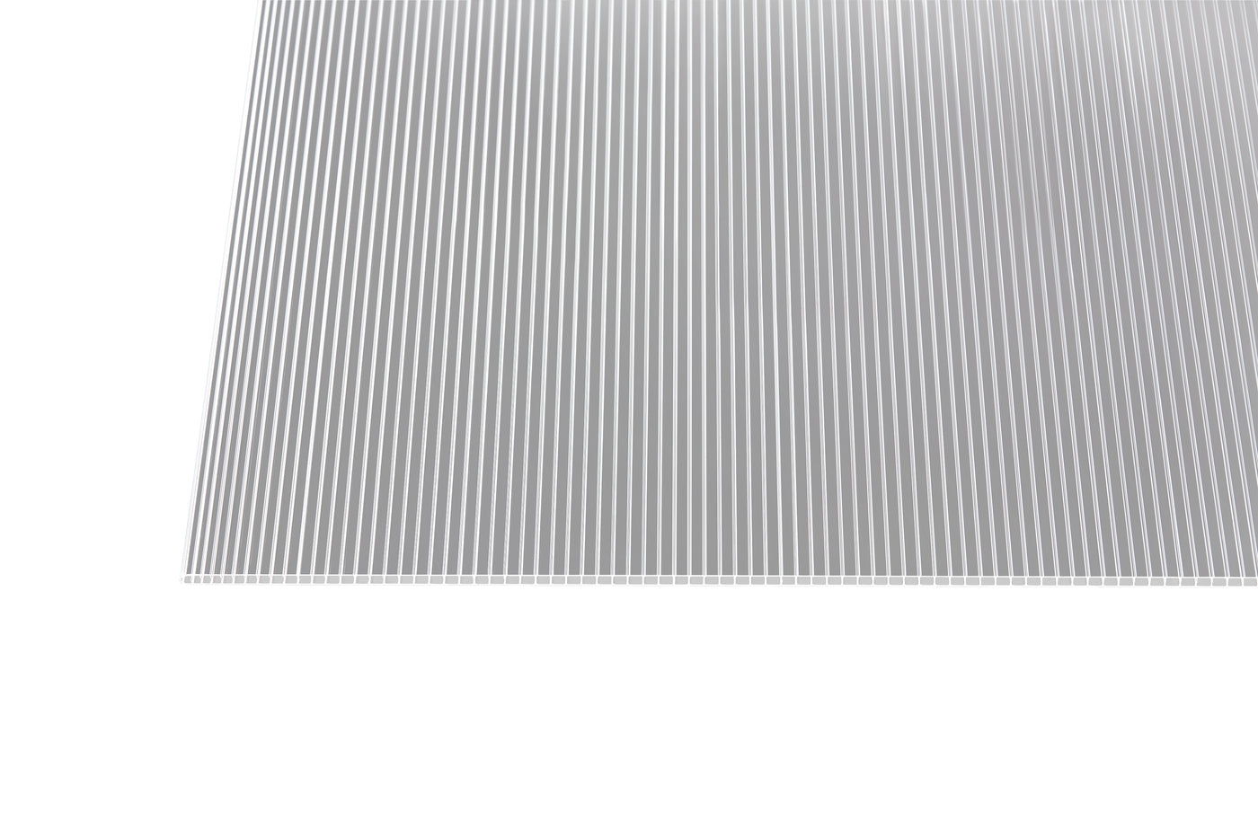 6 mm Polycarbonat Hohlkammerplatte in Klar