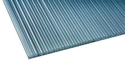 16 mm Polycarbonat Hohlkammerplatten X-Struktur Graphit (Kopie)
