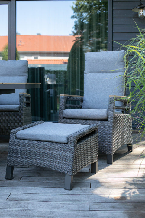 Montana Dining / Lounge Fußhocker 8 mm dark grey