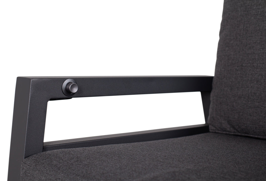 Montana Dining Relaxsessel Aluminium / Textilene