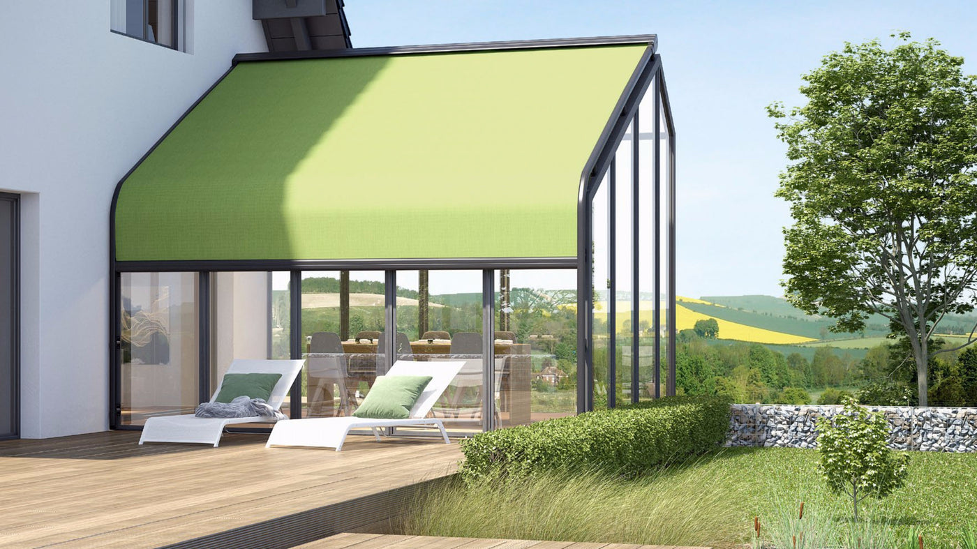 markilux markise zugband KADECO 510B/C Markise | Gebogenes Premium-Design