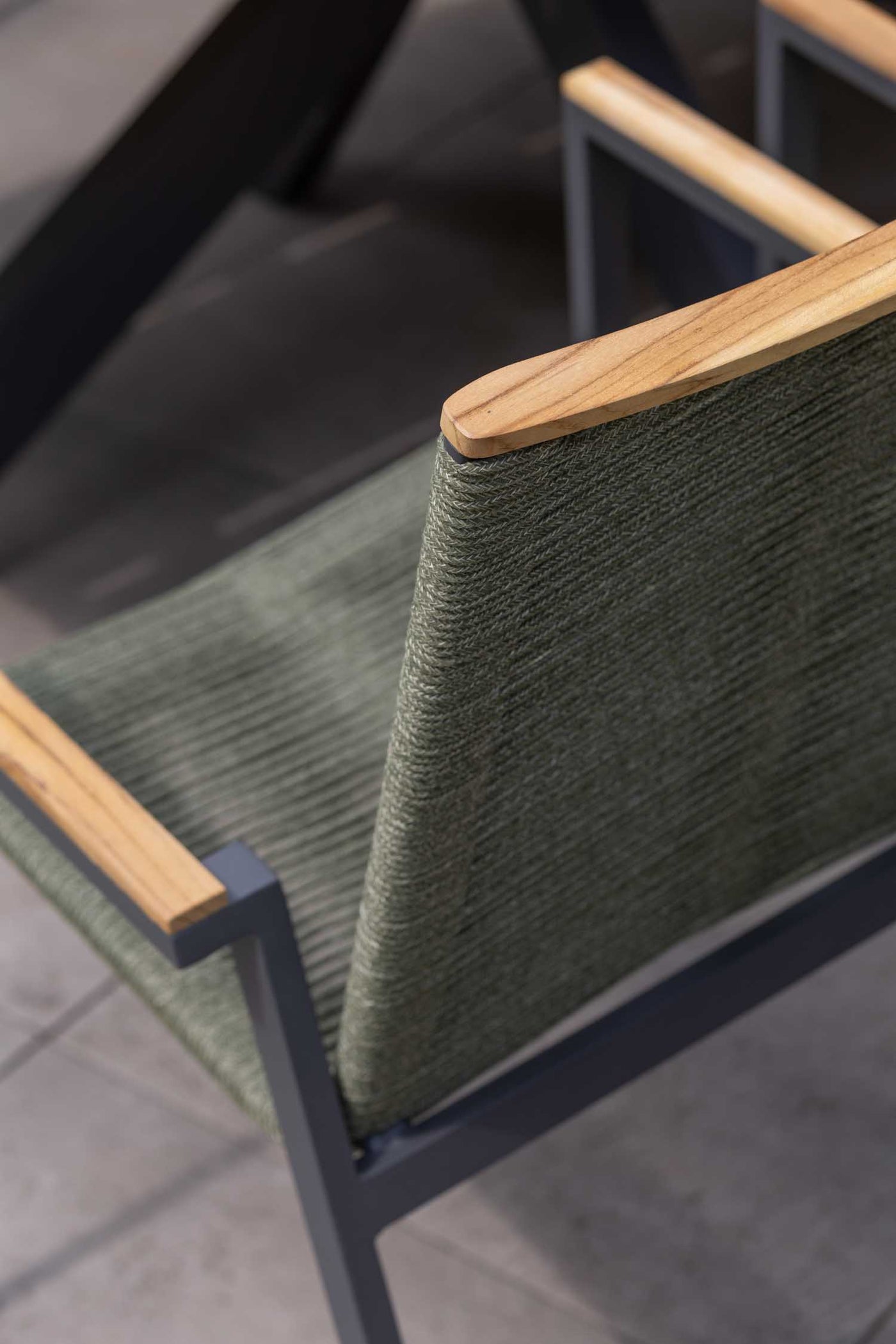 Montana Diningstapelsessel Rope green