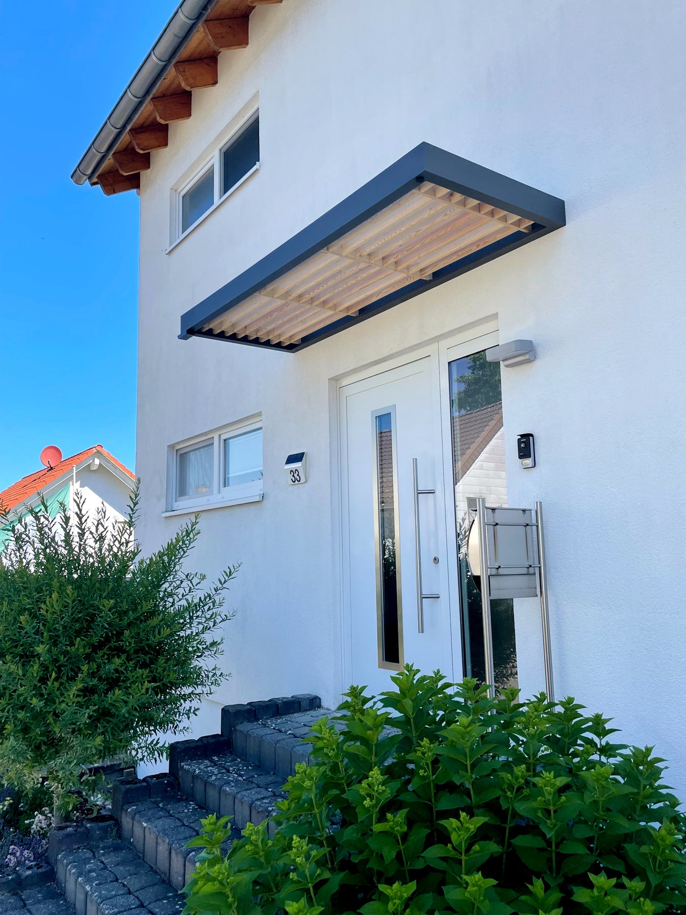 Rechteckvordach Serie Holzminden