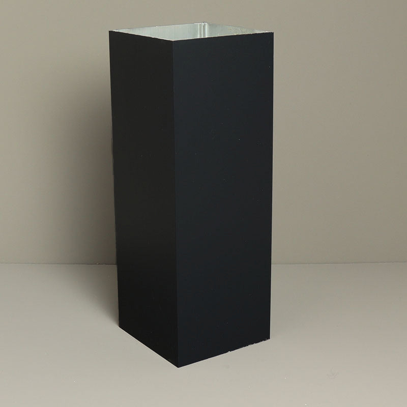 110 x 110 x 3000 mm Pfosten Viereckig in Anthrazit, Weiß & Schwarz