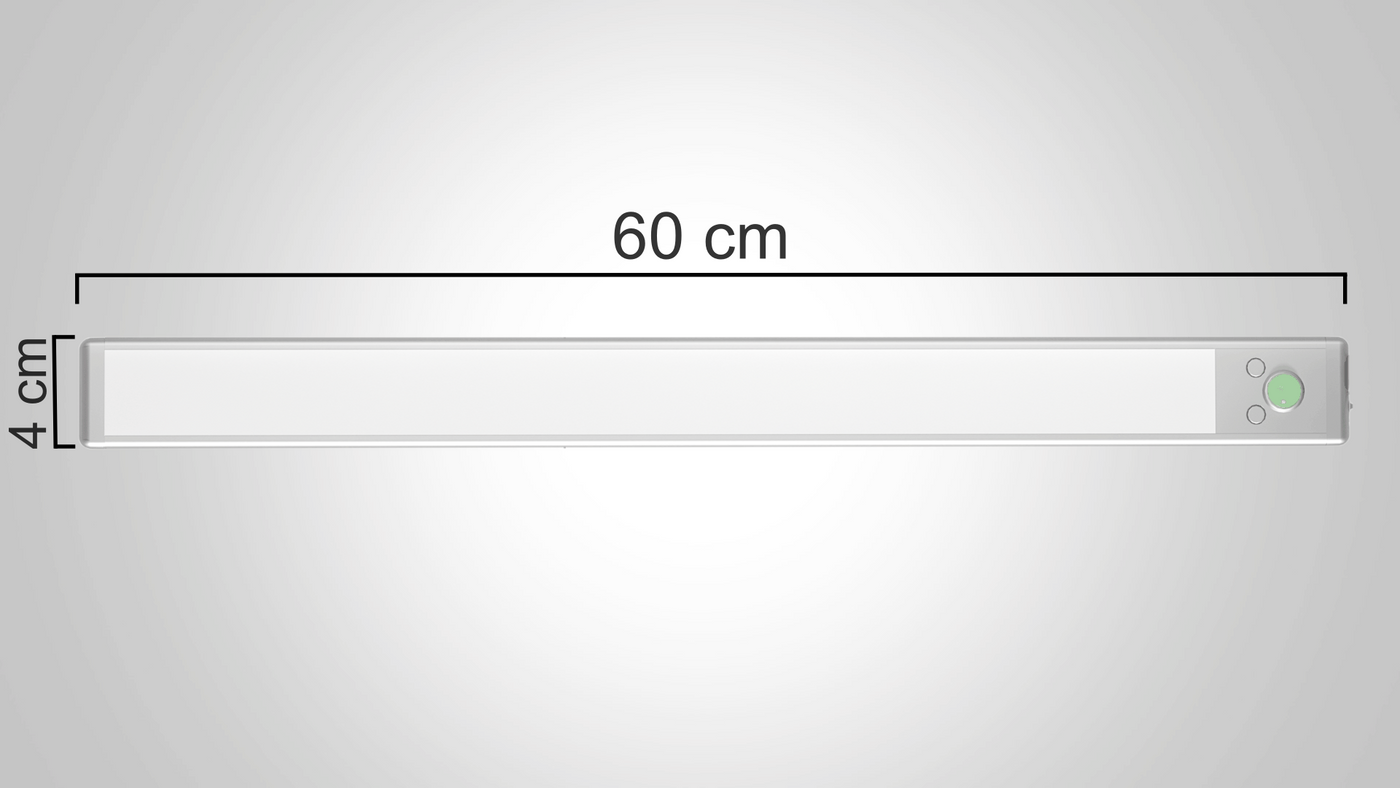 Sennsolight - Magnetische Multifunktionsleiste mit Bewegungsmelder 24/60 cm