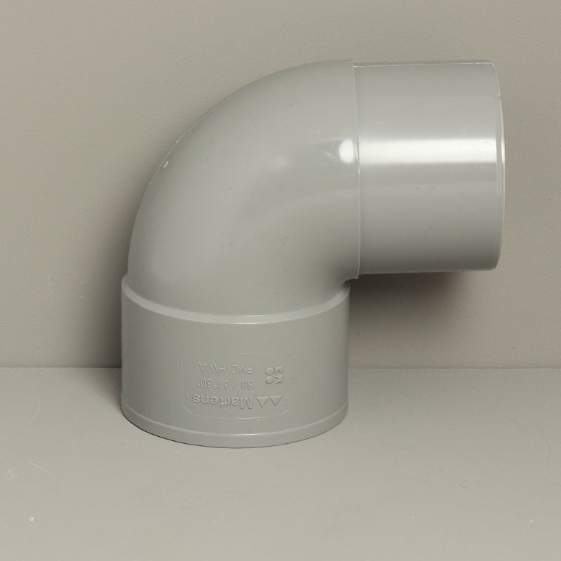 Regenwasserabfluss 90° Krümmung 80mm