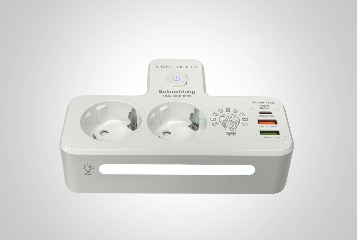 Mehrfachsteckdose mit USB