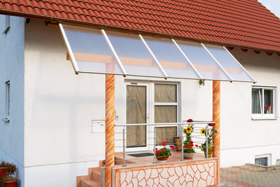10 mm Lexan Polycarbonat Hohlkammerplatten in klar