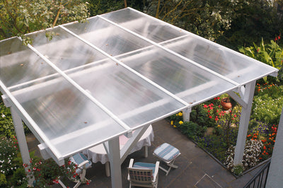 10 mm Lexan Polycarbonat Hohlkammerplatten in klar