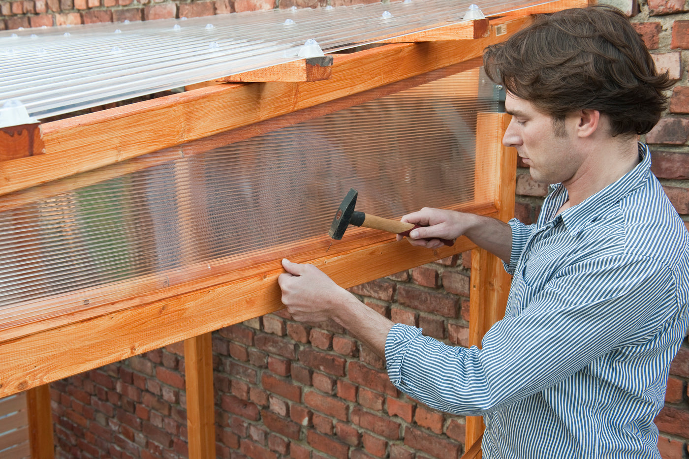 4,5 mm Polycarbonat Hohlkammerplatte in Klar