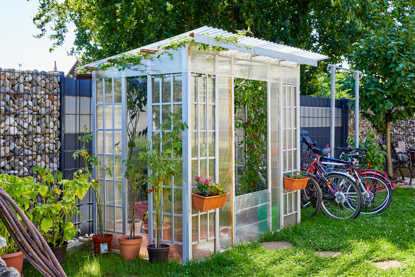 4,5 mm Polycarbonat Hohlkammerplatte in Klar