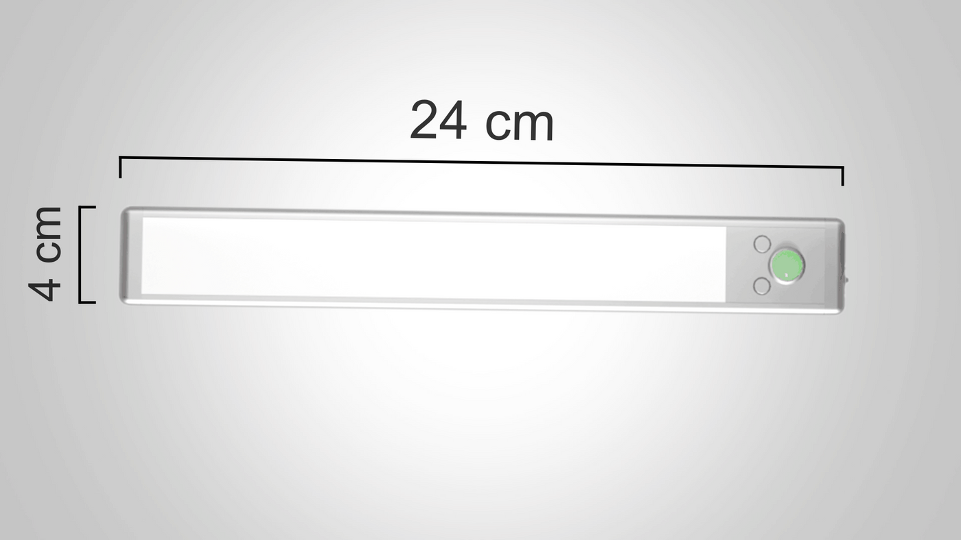 Sennsolight - Magnetische Multifunktionsleiste mit Bewegungsmelder 24/60 cm