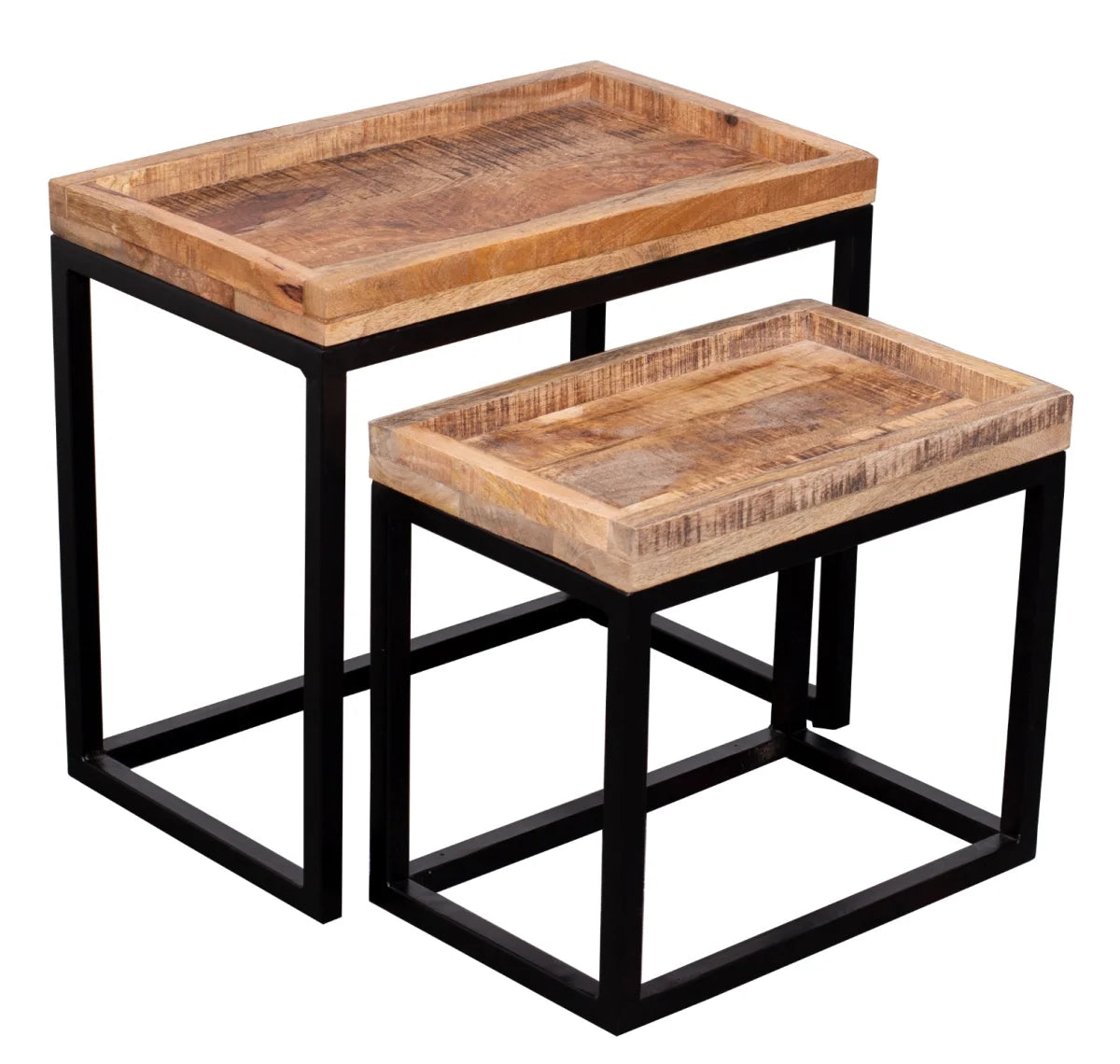 Couchtisch 2er Set Lecce Mango natur