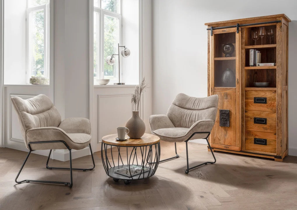 Couchtisch Talsano Mango natur 57x40 cm