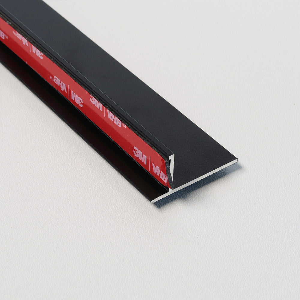 Abtropfprofil PPG PPT Schwarz Unterseite Glas 840mm Länge