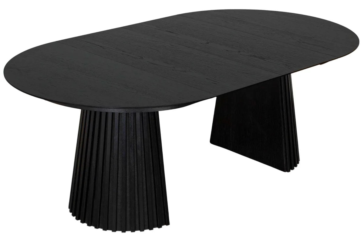 Esstisch oval 120/210 x 120 cm in verschiedenen Farben