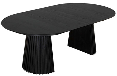 Esstisch oval 120/210 x 120 cm in verschiedenen Farben