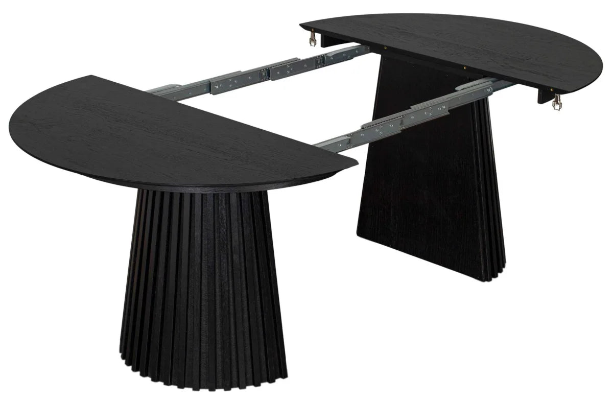 Esstisch oval 120/210 x 120 cm in verschiedenen Farben