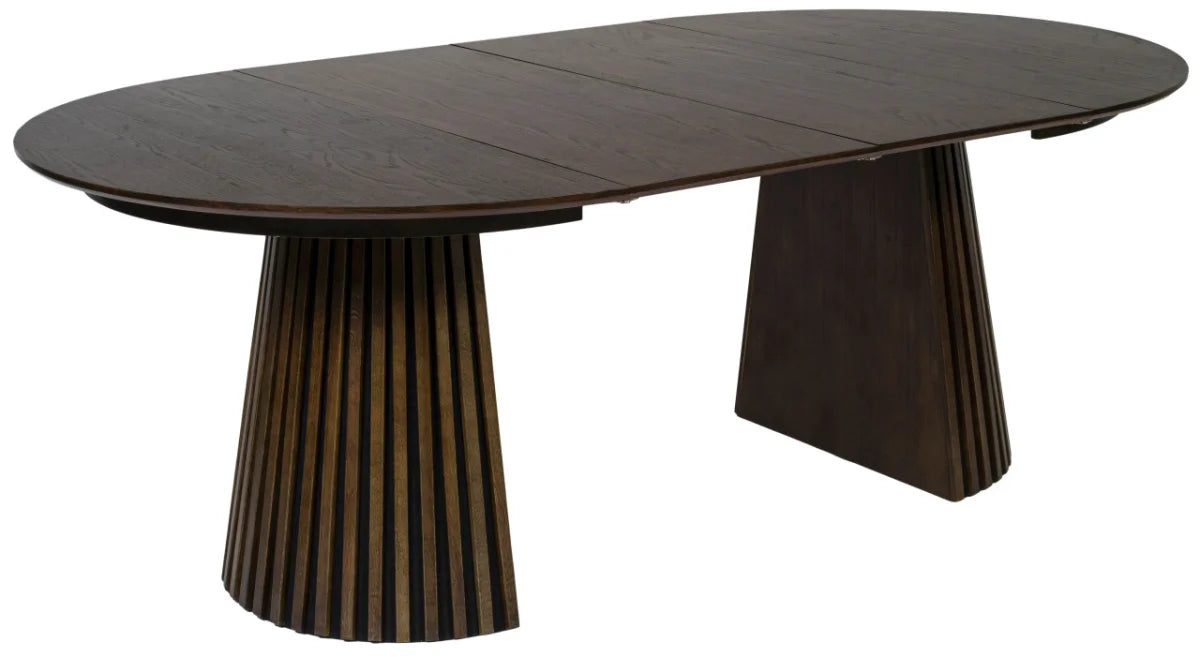 Esstisch oval 120/210 x 120 cm in verschiedenen Farben