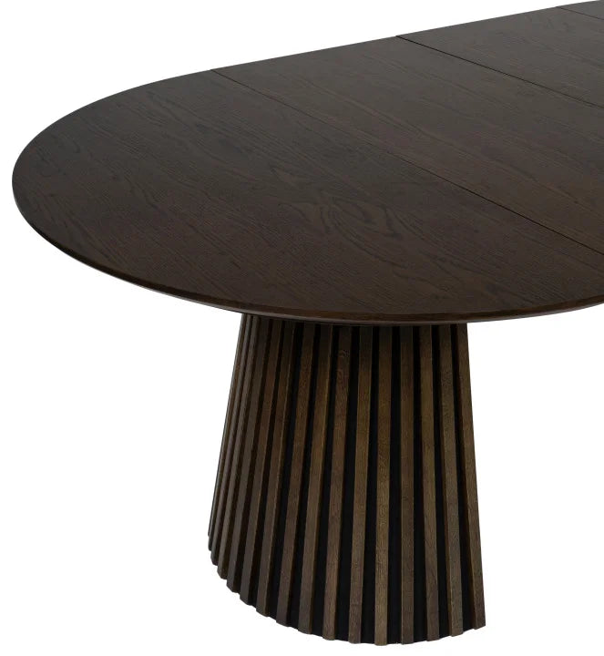 Esstisch oval 120/210 x 120 cm in verschiedenen Farben