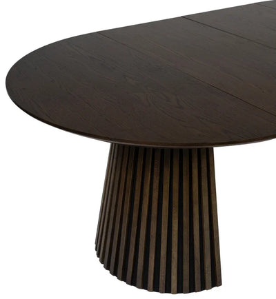 Esstisch oval 120/210 x 120 cm in verschiedenen Farben