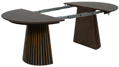 Esstisch oval 120/210 x 120 cm in verschiedenen Farben