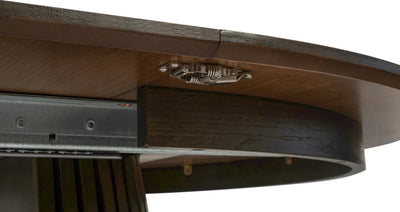 Esstisch oval 120/210 x 120 cm in verschiedenen Farben