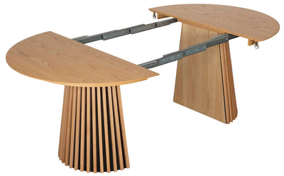 Esstisch oval 120/210 x 120 cm in verschiedenen Farben