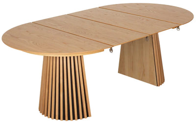 Esstisch oval 120/210 x 120 cm in verschiedenen Farben