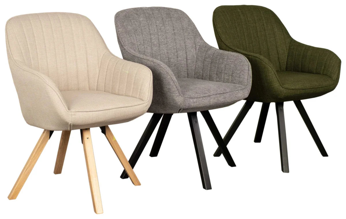 Esszimmerstuhl Matera drehbar (verschiedene Farben)