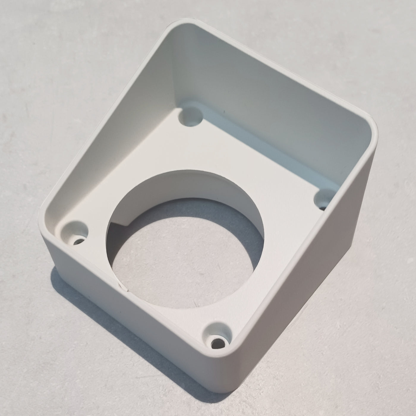 Regenwasser Endkappe 60/80mm in Anthrazit, Weiß & Schwarz