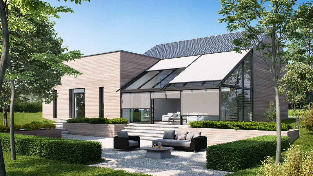 heim und haus markise somfy Überglasmarkise 520 | XXL Format & Somfy Motor