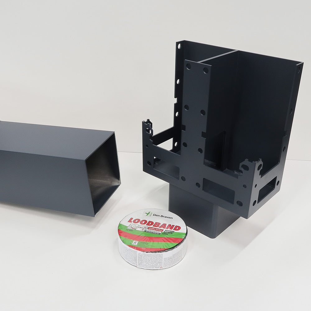 Kopplungsset für 2 Wandmontage-Systeme PPA Anthrazit, Weiß & Schwarz