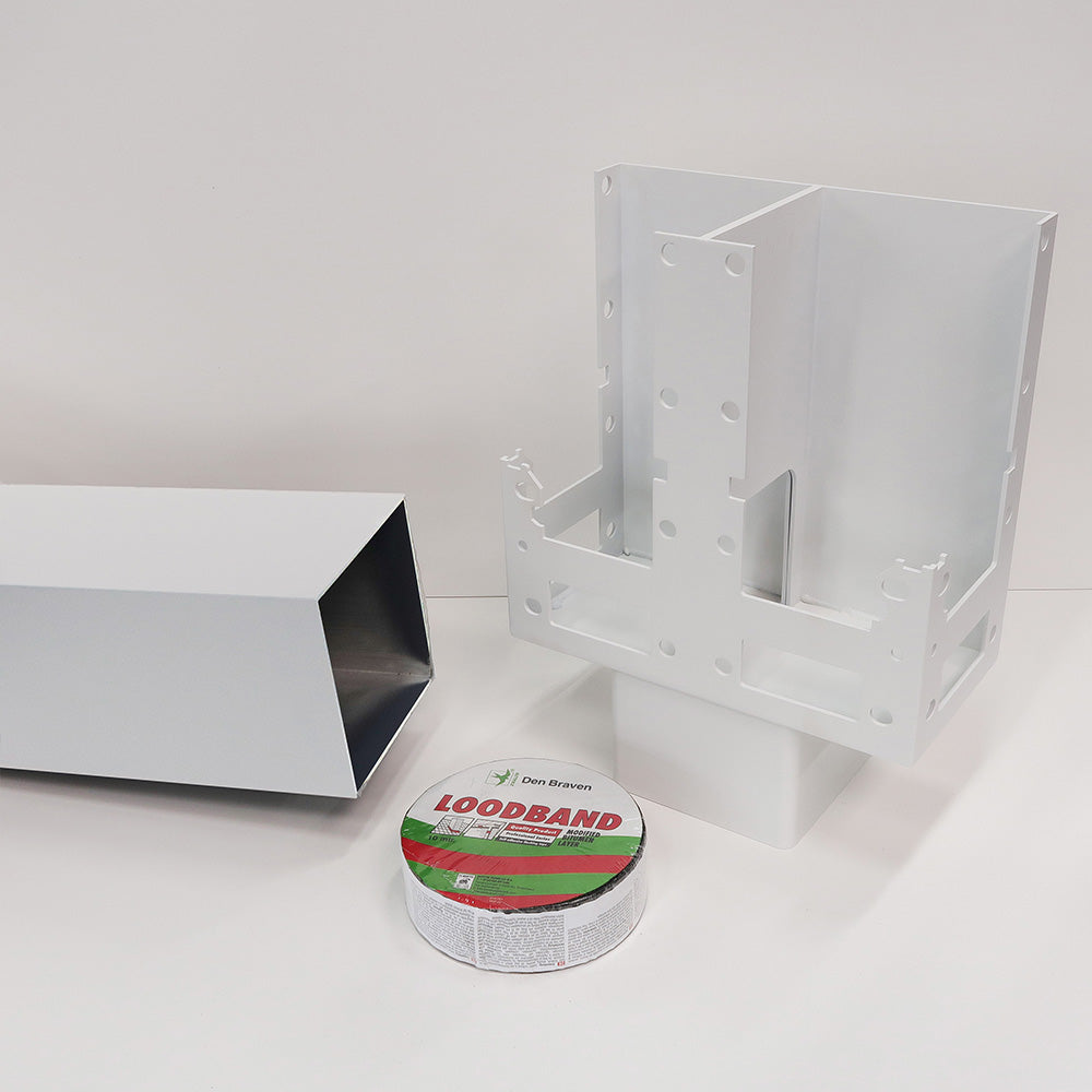 Kopplungsset für 2 Wandmontage-Systeme PPA Anthrazit, Weiß & Schwarz