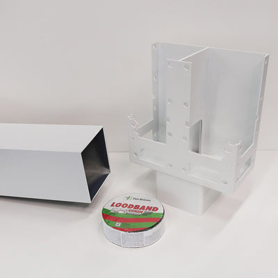 Kopplungsset für 2 Wandmontage-Systeme PPA Anthrazit, Weiß & Schwarz