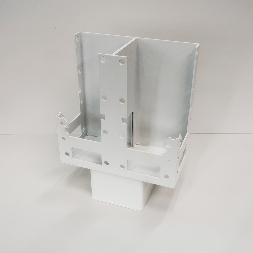 Kupplungsteil für 2 Systeme PPA Anthrazit, Weiß oder Schwarz